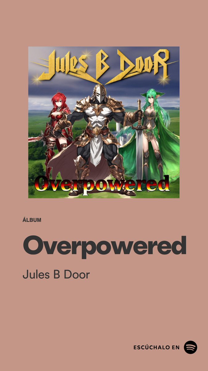 JBPUERTAM's tweet image. Enjoy:
open.spotify.com/album/2jRcDaE4…
#Metal #HeavyMetal #Ramen #Anime #Music