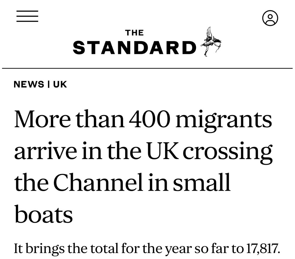 Over 400 more illegal migrants just crossed the Channel — bringing this year’s total to 17,817.

The borders are gone. The crisis is out of control.
And those responsible? STILL FAILING.

BRUV will do what they refuse to: shut it down!
VoteBRUV.co.uk 🇬🇧