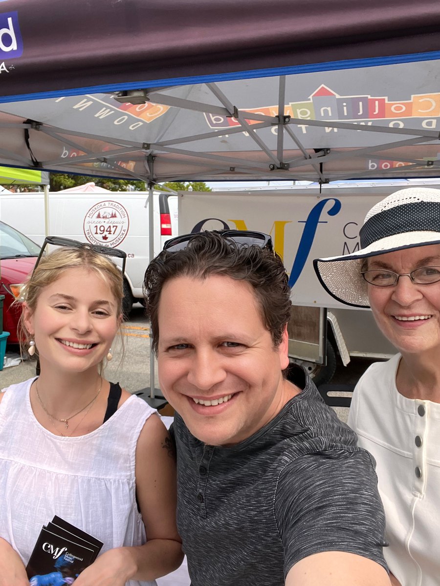 Daniel Vnukowski (@danperforms) on Twitter photo Huge thanks to Barbara (right) and Maria (left) for generously volunteering their time this weekend to promote the Collingwood Music Festival at the Farmers Market! ๐ถ๐ป
#CollingwoodMusicFestival #CMF2025 #SupportTheArts #FarmersMarketVibes #SummerSounds #CommunityChampions Huge thanks to Barbara (right) and Maria (left) for generously volunteering their time this weekend to promote the Collingwood Music Festival at the Farmers Market! ๐ถ๐ป
#CollingwoodMusicFestival #CMF2025 #SupportTheArts #FarmersMarketVibes #SummerSounds #CommunityChampions