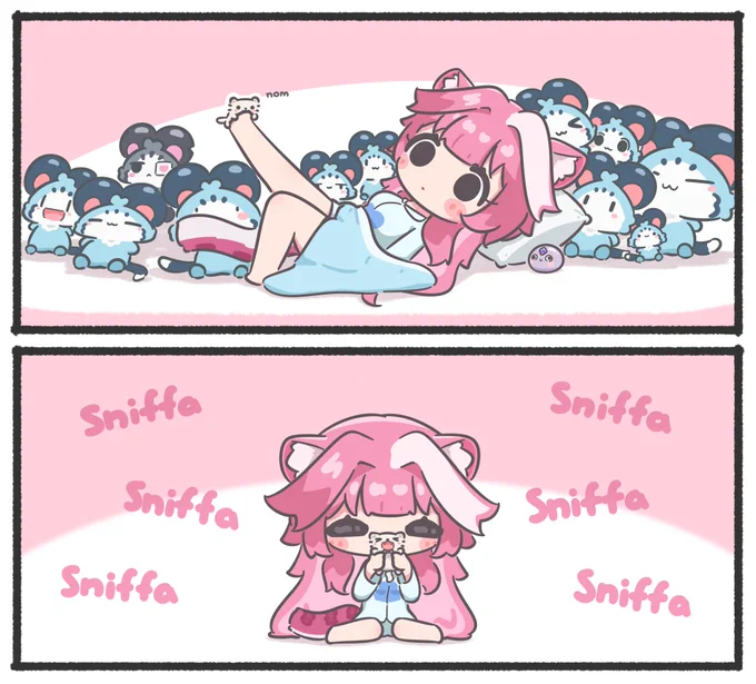 "Bad John cat! Get sniffa!🐱"

#RaorArt 