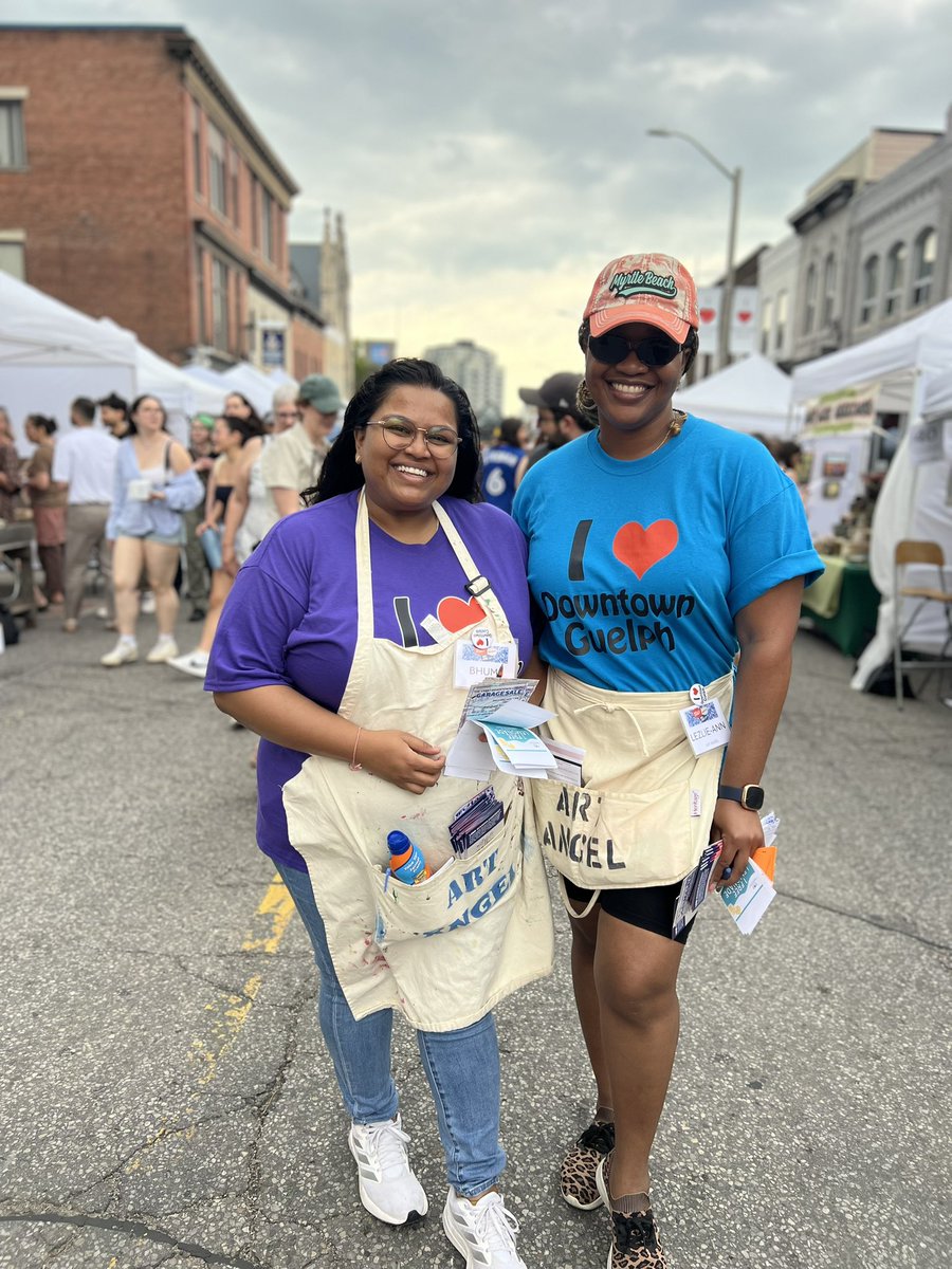 CamGuthrie's tweet image. The @DowntownGuelph #ArtOnTheStreet event is awesome! Come on down #Guelph and #SupportlLocal!