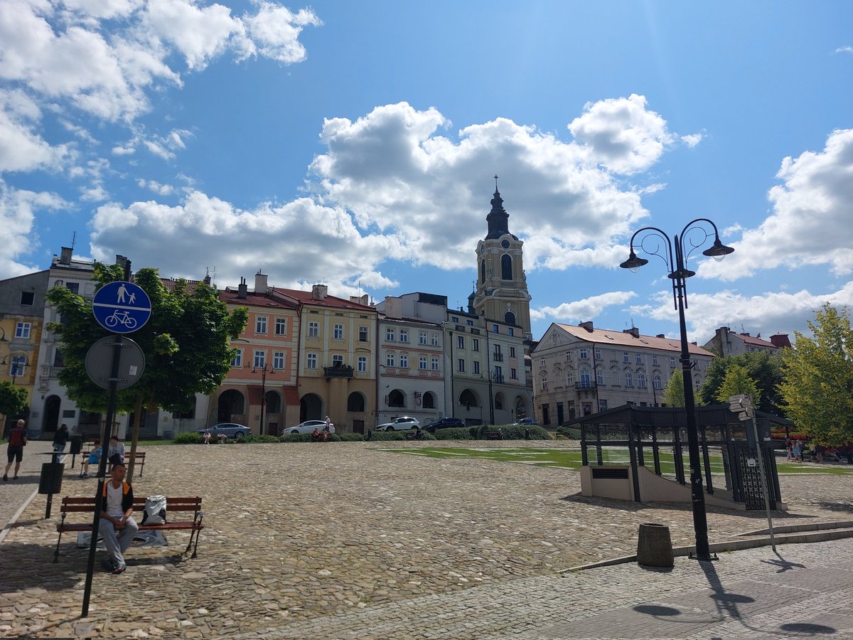 Dzień dobry z Przemyśla. Pięknie tu.