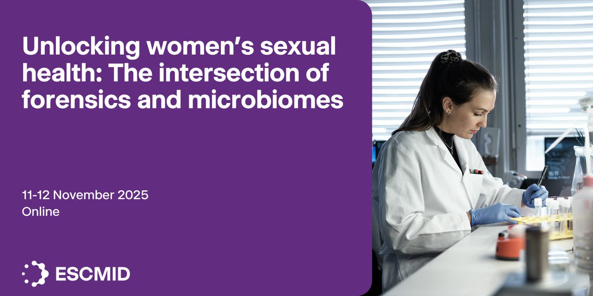 This course covers the sensitive undertaking of how to approach and diagnose STIs after sexual assaults, using forensic medicine and innovative molecular techniques. The course covers sampling approaches, the role of microbiomes &amp; more. Sign up today! escmid.org/event-detail/u…