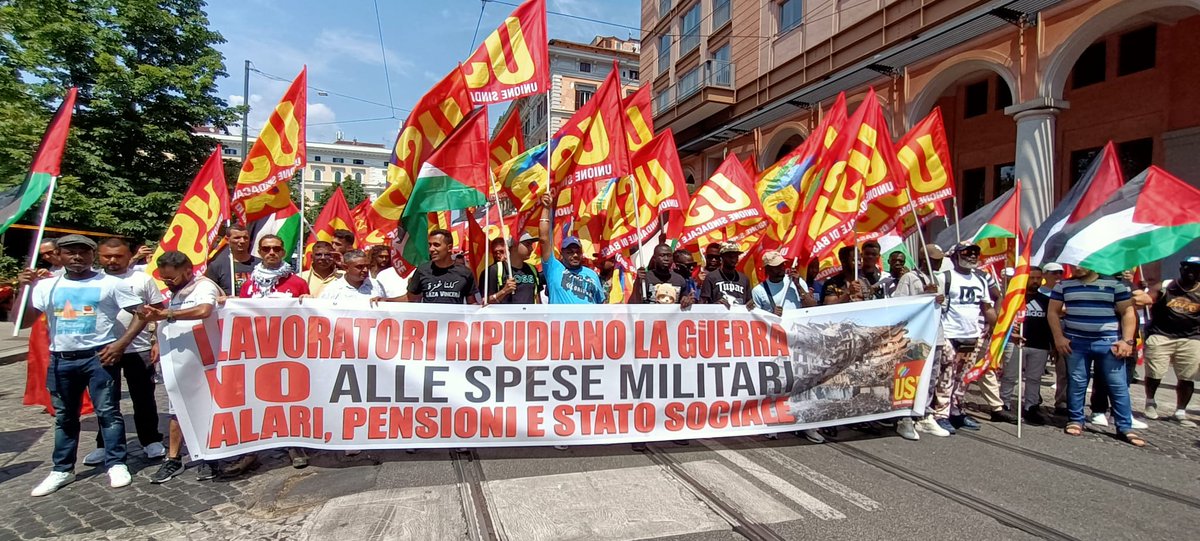 La diretta del corteo nazionale: lavoratrici e lavoratori sono contro la guerra!
youtube.com/live/2lL4JbooN…