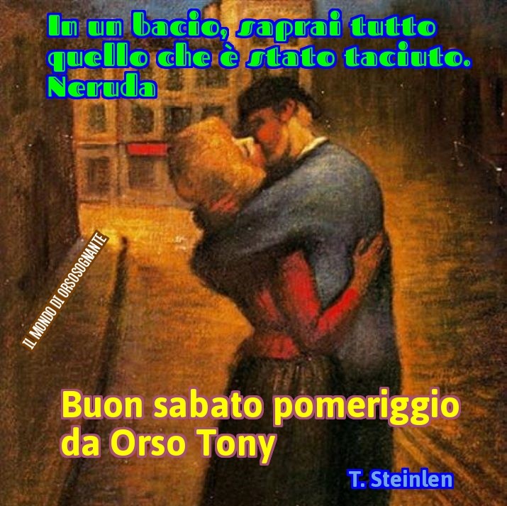 Tony Kospan (@orsosognante) on Twitter photo <a href="/Rebeka80721106/">Rebeka</a> <a href="/dianadep1/">Diana☀️</a> <a href="/BrindusaB1/">BrindusaB</a> <a href="/marie_nassar/">Marie Nassar</a> <a href="/peac4love/">Ceni</a> <a href="/ampomata/">Ángeles M. Pomata</a> <a href="/djolavarrieta/">Dionisio Olavarrieta</a> <a href="/marmelyr/">Marmely R. Ramos Donís</a> <a href="/scastaldi9/">Kalika</a> <a href="/artmajcar/">BluAstro</a> <a href="/ataturca/">sunday</a> <a href="/VivMilano/">Viv Milano</a> <a href="/Dida_ti/">Dida</a> <a href="/albertopetro2/">Alberto Petroccione</a> <a href="/ritamay1/">Rita Hunter</a> <a href="/WonderfulSpace4/">Marie Nassar3</a> <a href="/monicasloves/">Monica Cates</a> <a href="/ya__taina/">Ирен Стильная</a> <a href="/CatarinaCabral/">Catarina Cabral</a> <a href="/CaterinaCategio/">Caterina Giovanardi</a> <a href="/neblaruz/">Rocío Blay</a> <a href="/ceconomou56/">Chris Economou</a> <a href="/mariatontini1/">maria tontini</a> <a href="/faheypatrica1/">Patrica Fahey</a> <a href="/cristob45/">🇻🇪Cristób@l R@ngel 🏌️♂️⛳</a> <a href="/Dalipo1/">Dalipo.😊🇦🇷 Citius altius fortius.</a> <a href="/Sensibility_6/">~Bianca~</a> <a href="/AnnaCountessK/">Countess Anna</a> <a href="/Adam_Sung/">Adam Sung</a> <a href="/Barbaga3Gaetano/">Gaetano Barbagallo</a> <a href="/RicardoMahieu/">Ricardo Mahieu</a> <a href="/LuciaTassan/">Lucia Tassan Mangina</a> <a href="/Asamsakti/">Dil</a> <a href="/forbyrita/">rita forotti</a> <a href="/agustin_gut/">Agustín González Gut</a> <a href="/GiuseppeTurrisi/">AnimaLunga™</a> <a href="/DavLucia/">lucia davi</a> <a href="/yebosfaye/">Jeanette Sobey</a> <a href="/JeanetteJoy/">Jeanette JOY☮️</a> <a href="/JohnLee90252472/">John Lee</a> <a href="/Cassini_jon/">Jon</a> <a href="/karmendida/">KarmenDida</a> <a href="/kattserent/">Katerina ts</a> <a href="/PasqualeTotaro/">Pasquale Totaro</a> <a href="/LanaToro21/">Svetlana Toropovienė ®</a> <a href="/svetlana_soroka/">Lana</a> Felice estate e buon sabato pomeriggio con aforisma e arte da Tony Kospan:
In un bacio saprai tutto quello che è stato taciuto. Neruda <a href="/Rebeka80721106/">Rebeka</a> <a href="/dianadep1/">Diana☀️</a> <a href="/BrindusaB1/">BrindusaB</a> <a href="/marie_nassar/">Marie Nassar</a> <a href="/peac4love/">Ceni</a> <a href="/ampomata/">Ángeles M. Pomata</a> <a href="/djolavarrieta/">Dionisio Olavarrieta</a> <a href="/marmelyr/">Marmely R. Ramos Donís</a> <a href="/scastaldi9/">Kalika</a> <a href="/artmajcar/">BluAstro</a> <a href="/ataturca/">sunday</a> <a href="/VivMilano/">Viv Milano</a> <a href="/Dida_ti/">Dida</a> <a href="/albertopetro2/">Alberto Petroccione</a> <a href="/ritamay1/">Rita Hunter</a> <a href="/WonderfulSpace4/">Marie Nassar3</a> <a href="/monicasloves/">Monica Cates</a> <a href="/ya__taina/">Ирен Стильная</a> <a href="/CatarinaCabral/">Catarina Cabral</a> <a href="/CaterinaCategio/">Caterina Giovanardi</a> <a href="/neblaruz/">Rocío Blay</a> <a href="/ceconomou56/">Chris Economou</a> <a href="/mariatontini1/">maria tontini</a> <a href="/faheypatrica1/">Patrica Fahey</a> <a href="/cristob45/">🇻🇪Cristób@l R@ngel 🏌️♂️⛳</a> <a href="/Dalipo1/">Dalipo.😊🇦🇷 Citius altius fortius.</a> <a href="/Sensibility_6/">~Bianca~</a> <a href="/AnnaCountessK/">Countess Anna</a> <a href="/Adam_Sung/">Adam Sung</a> <a href="/Barbaga3Gaetano/">Gaetano Barbagallo</a> <a href="/RicardoMahieu/">Ricardo Mahieu</a> <a href="/LuciaTassan/">Lucia Tassan Mangina</a> <a href="/Asamsakti/">Dil</a> <a href="/forbyrita/">rita forotti</a> <a href="/agustin_gut/">Agustín González Gut</a> <a href="/GiuseppeTurrisi/">AnimaLunga™</a> <a href="/DavLucia/">lucia davi</a> <a href="/yebosfaye/">Jeanette Sobey</a> <a href="/JeanetteJoy/">Jeanette JOY☮️</a> <a href="/JohnLee90252472/">John Lee</a> <a href="/Cassini_jon/">Jon</a> <a href="/karmendida/">KarmenDida</a> <a href="/kattserent/">Katerina ts</a> <a href="/PasqualeTotaro/">Pasquale Totaro</a> <a href="/LanaToro21/">Svetlana Toropovienė ®</a> <a href="/svetlana_soroka/">Lana</a> Felice estate e buon sabato pomeriggio con aforisma e arte da Tony Kospan:
In un bacio saprai tutto quello che è stato taciuto. Neruda