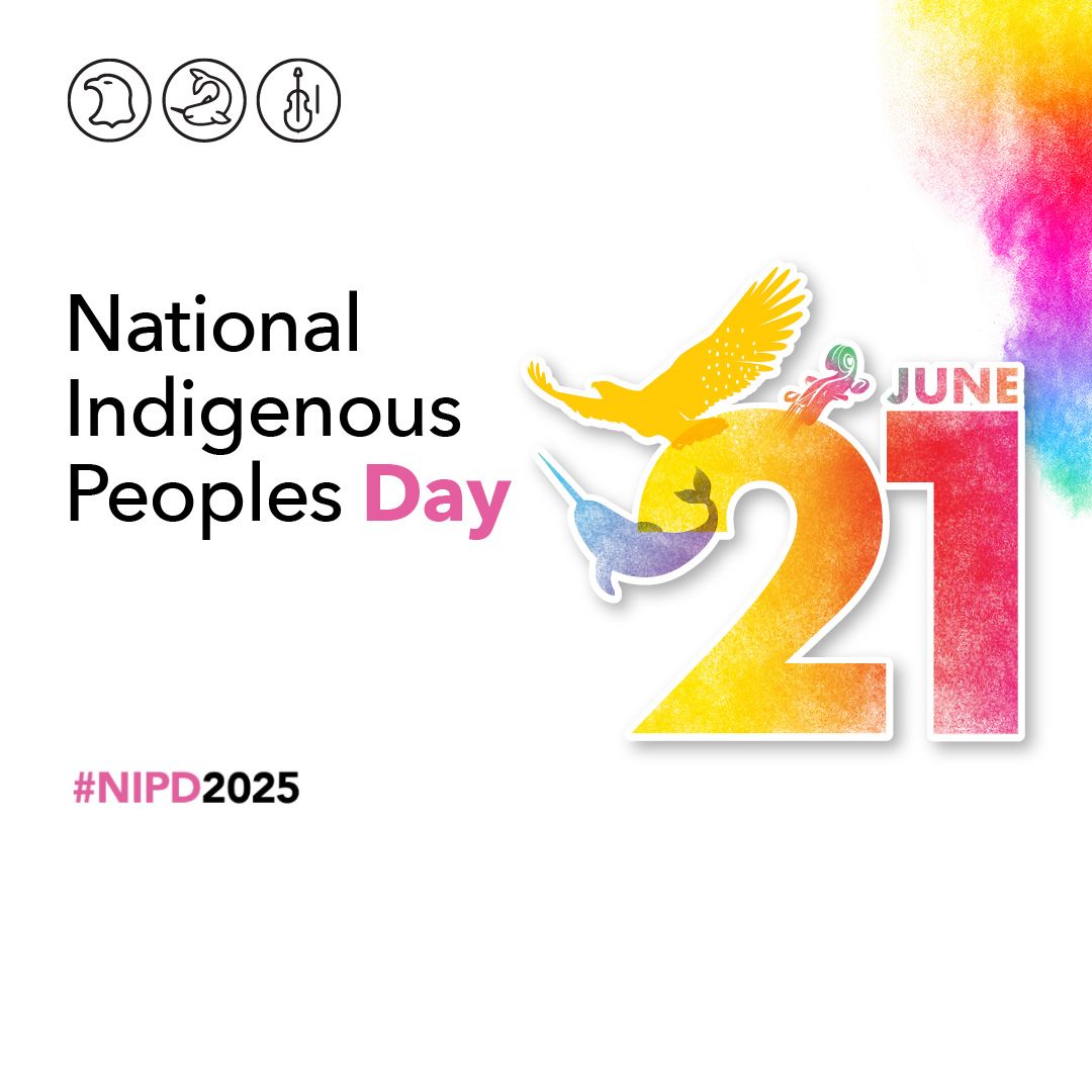 June 21 is National Indigenous Peoples Day. It's a time to recognize and celebrate the traditions, cultures, and rich contributions of First Nations, Inuit and Métis. #NIPD2025 #NIHM2025
