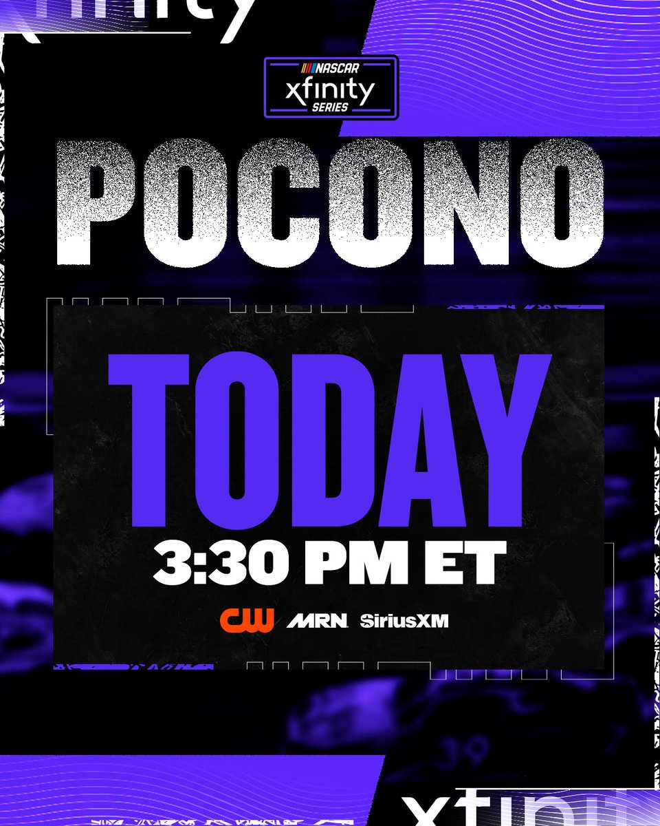 250 miles. Three turns. One winner.

Let's go racing at <a href="/PoconoRaceway/">Pocono Raceway</a>!