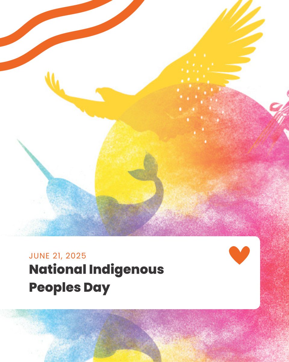 Today, on National Indigenous Peoples Day, we recognize and celebrate the history, cultures, and contributions of First Nations, Inuit, and Métis peoples across Turtle Island.

#NationalIndigenousPeoplesDay #IndigenousVoices #AbionaCentre