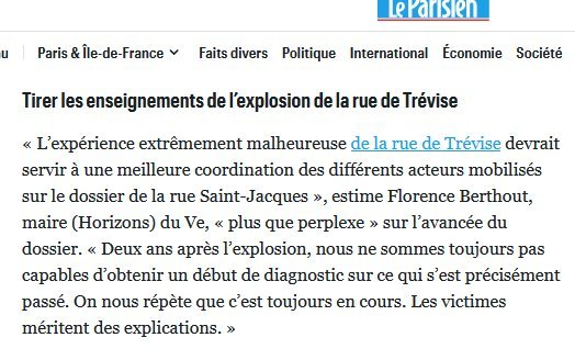 #ruedetrevise bientôt 7 ans
#ruesaintjacques 2 ans
Rien ne presse lorsque ce sont les forts face aux faibles👿
Les gueux ne sont pas une priorité