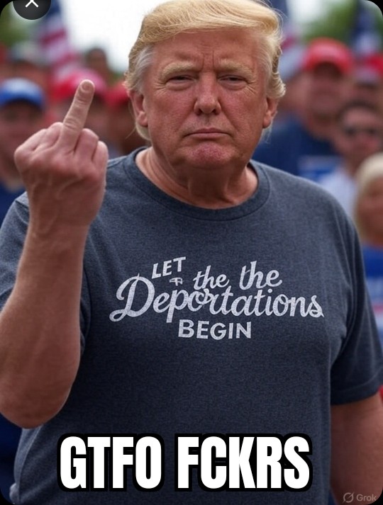 Just so we're clear.

Deport every fckn one.
