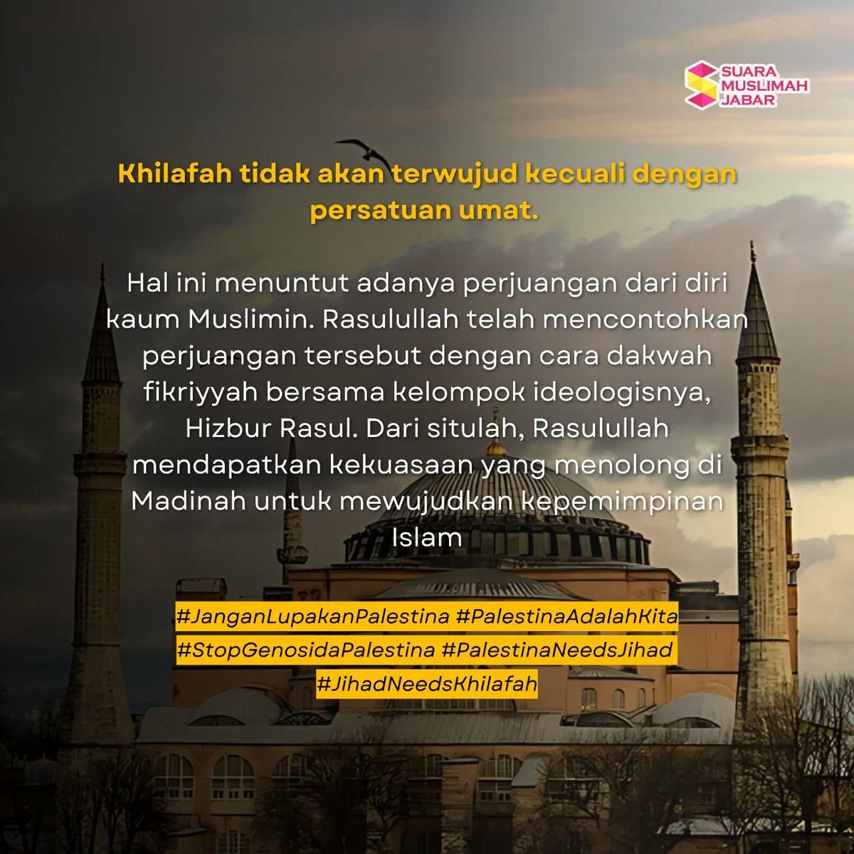 HarianiSubari's tweet photo. #JanganLupakanPalestina
#PalestinaAdalahKita
#StopGenosidaPalestina
#PalestinaNeedsJihad
#JihadNeedsKhilafah https://t.co/gUY5IF7ffg