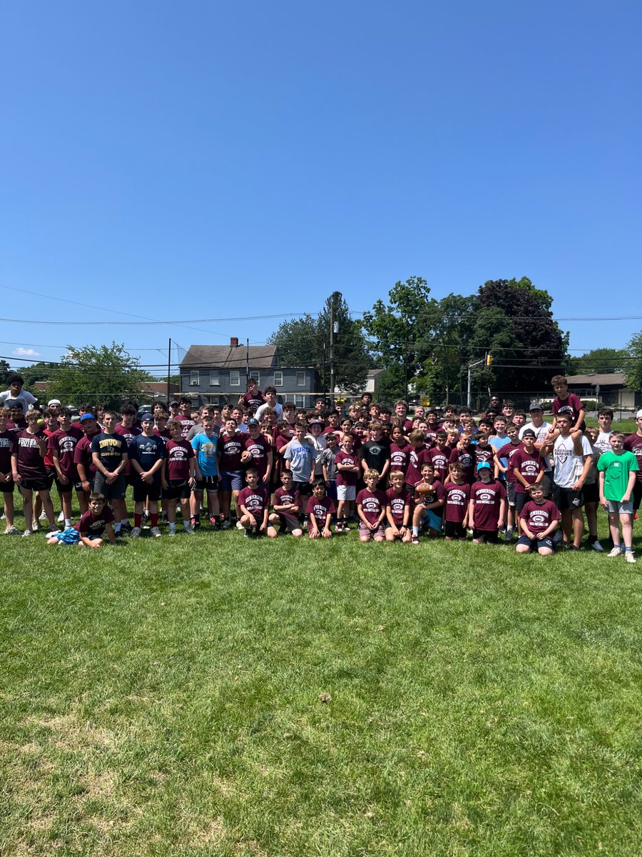 Peirce with a strong showing at our youth camp this year! Warriors. Pride. Family.