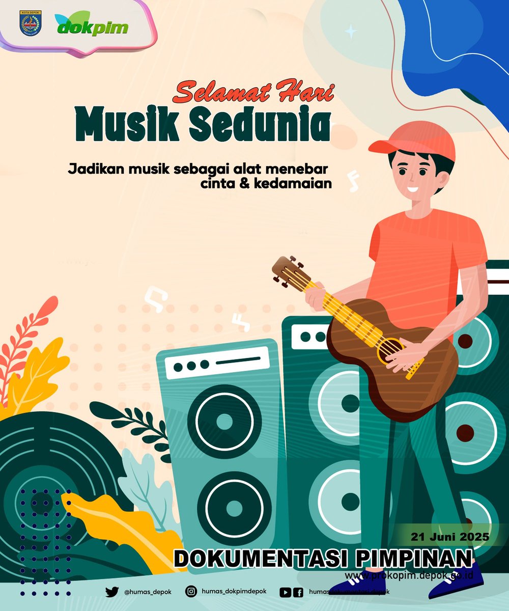 Hari Musik Sedunia atau World Music Day diperingati di berbagai negara sebagai bentuk penghargaan terhadap kekuatan musik dalam menyatukan, menginspirasi &amp; menggerakkan masyarakat lintas budaya. 

Mari kita rayakan kekuatan musik yang menyatukan kita. Selamat Hari Musik Sedunia!