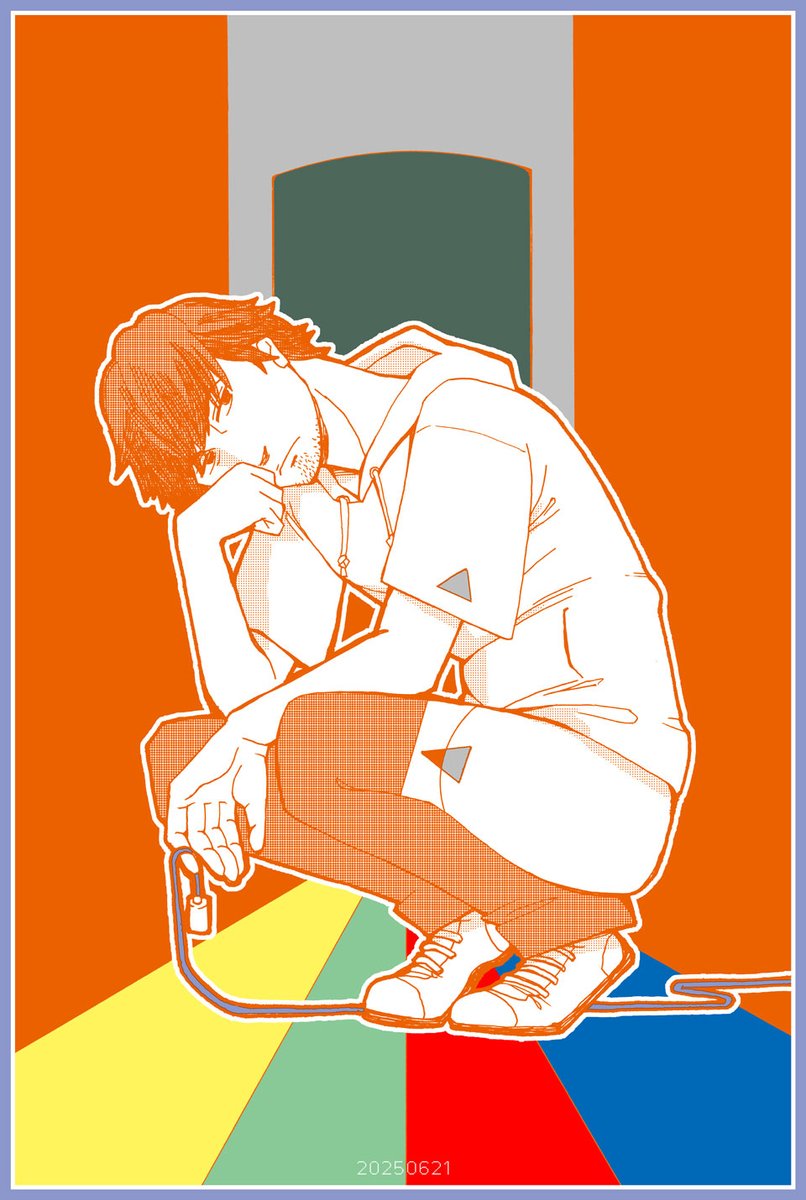 「#レトロハードをカラーパレットにしてなかさんを描く ドリキャスなかさん。投票あり」|とらお／C101金東コ26bのイラスト