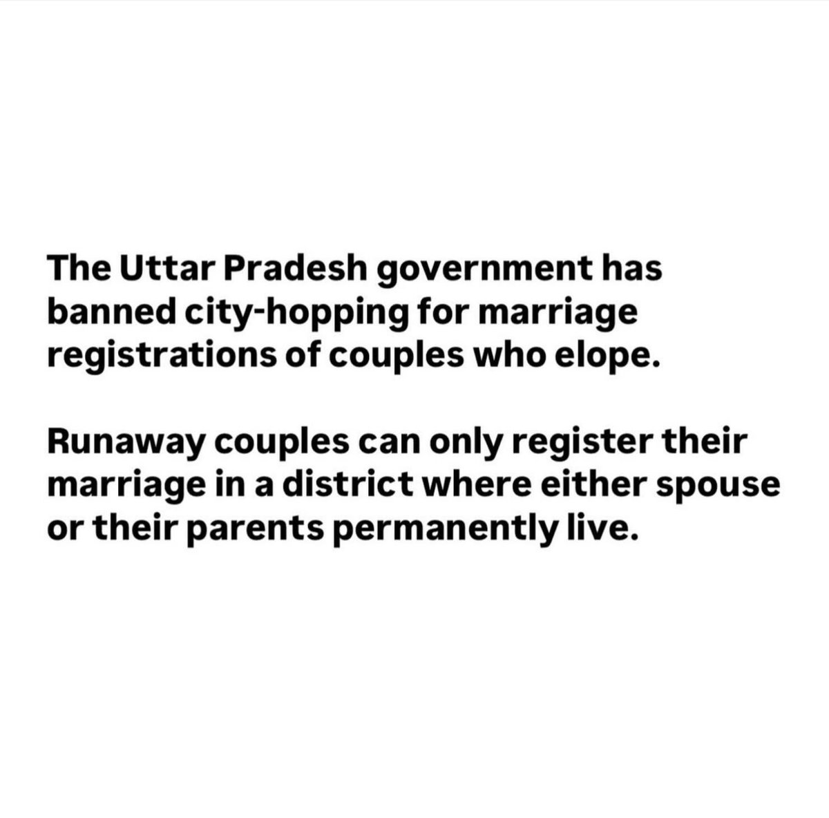 Deva_131's tweet photo. 📰The first news is from Baghpat, Uttar Pradesh where a girl named Shivani (21) was killed by her whole family (parents, brother and cousin sister) just because she wanted to marry someone of her own choice.

They call it Honour killing 📌
Which is the murder of a person—usually a young woman or her partner—by their family or community to “restore honour” that is perceived to have been lost due to:
•Love marriage without family consent
•Inter-caste or inter-religious relationships
•Elopement or defying traditional marriage customs

🪾In most of the cases it's female who get killed in honour killing than of male partner, why?
Obviously because of deeply rooted patriarchal norms, control over female sexuality, and societal obsession with so called "family honour".

Western UP seems to be the hotspot of in such cases, As over 30% of India’s honour killings happen in this region, with key districts including Meerut, Baghpat, Saharanpur, Bareilly zone, and Agra; like this very one case.

When I searched for the honour killing cases in India, to my surprise the list wasn't small and most of those cases were not very old, some of them were reported only a few months:–

------

🔥 Recent Cases Across India

Morena (MP): 18‑year‑old Maliska shot by her grandfather over her relationship with a relative. [June 11, 2025]

Greater Noida (UP): Neha Rathore killed by father & brother for marrying across caste lines. [June 17, 2025]

Amritsar (Punjab): Sukhpreet Kaur and her lover slit to death by her father after eloping. [June 5, 2025]

Siwan (Bihar): Sanjay Kumar Mahto beaten to death by girlfriend’s family for their relationship. [May 12, 2025]

Chittoor (Andhra Pradesh): Yasmin Banu found dead after interfaith marriage. [March 2025]

Hyderabad (Telangana): Police constable Nagamani killed by brother post inter-caste marriage. [April 2025]

---

📊 Key National Statistics

2014–15 NCRB jump: Reported honour killings rose from 28 to 251, a staggering 793% increase, following new tracking methods  .

Under‑reporting prevails: NCRB logged ~33 cases in 2021, while NGOs estimate 300–400 yearly, as many are hidden as suicide or domestic violence  .

Domination by a few states: UP, MP, TN, Punjab, Bihar, AP, Telangana and others chronically report multiple cases yearly  .

------

🗞️The second news is a judgement delivered by the Allahabad High Court on May 12.

According to which; An Allahabad High Court judge, citing threats to the “social fabric”, has created new hurdles for couples to elope.

As a result to this order, The Uttar Pradesh government has banned city-hopping for marriage registrations of couples who elope.

Which doesn't seem like a solution to the problem of Honour Killing but rather a help to the khap panchayats and local councils of Uttar Pradesh, which silently supports such acts.

⚖️Justice denied?

Another unusual aspect of the judgment is its final direction. After a lengthy examination of the alleged fraud, the court disposed of all 125 petitions by couples seeking police protection. The couples were simply directed to approach the local senior superintendent of police who, the court said, would verify their claims and then take “appropriate remedial measures as deemed fit.”

The order ignored the fact that if a direct application to the police were an effective solution, these couples would not have invested the time, money and risk to petition the High Court in the first place. By sending them back to the very authorities they sought to bypass, the court effectively denied them the protection they sought.

Source: https://t.co/ORfmVwbxPg

-------

इज्ज़त अहँकार है और अहँकार का अर्थ है, प्रेम का सर्वथा अभाव। 

जहाँ इज्ज़त की बात चल रही हो वहाँ प्रेम नहीं हो सकता। और इज्ज़त से ही जुड़ा हुआ कांसेप्ट है शर्म।

जहाँ ये दोनों शब्द हों- इज्जत और शर्म- वहाँ प्रेम नहीं हो सकता। 

वहाँ हत्या होगी, लहु बहेगा पर प्रेम नहीं होगा। 

~ आचार्य जी🪷

-------
on Gita Community Feed.

https://t.co/qY0jVaodjI

#AcharyaPrashant