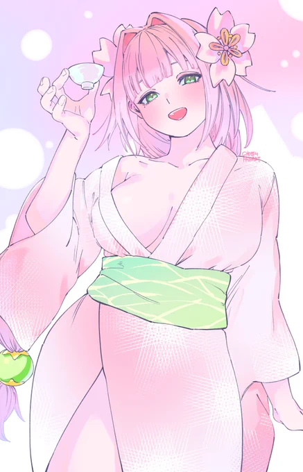 うららかさん 肌色少し注意です