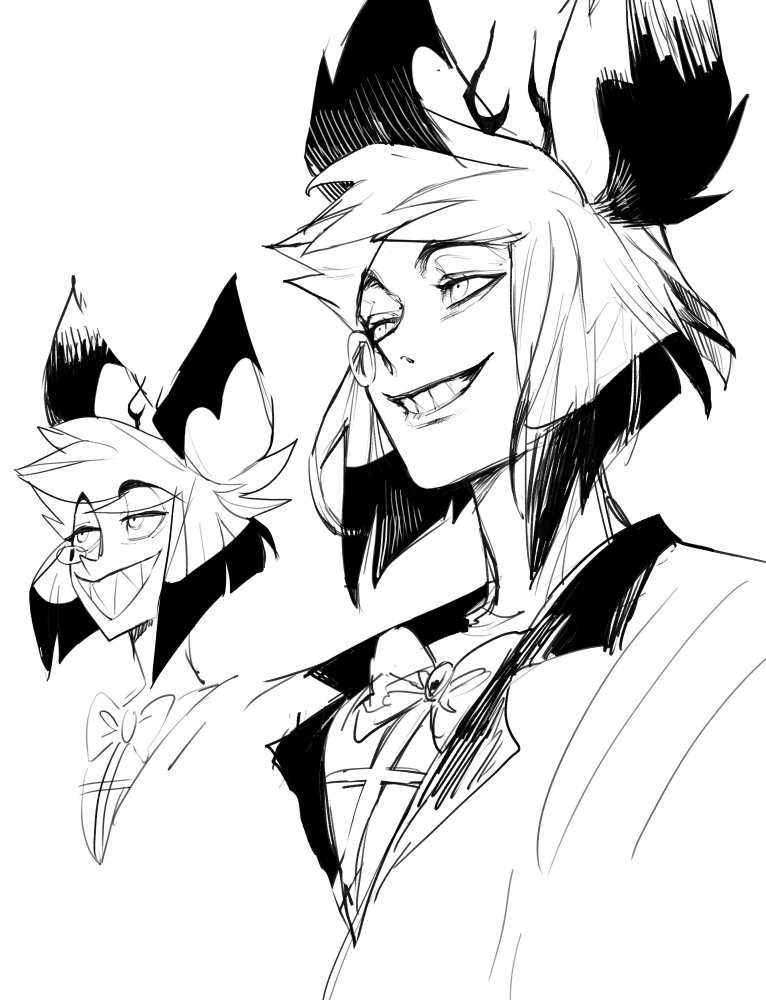 🐈🦌奈良旅行で他の🐈🦌の方たちの原稿の描き方を見せてもらったんだけど、みなさんパーツごとに細かくレイヤーを分けて原稿を作っていることを知り、びっくりした
みなさんは漫画１ページにレイヤー何枚くらい使用しますか？
（ちなみにイラストは何にも関係ない原稿の息抜きラクガキ）