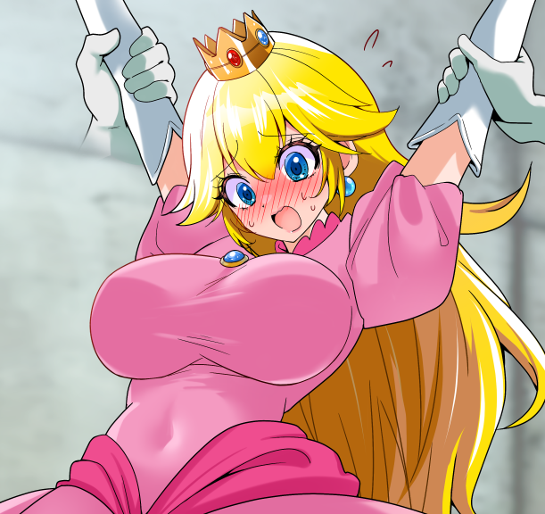 Skeb次の絵描いております!!体調崩しちゃって着手遅くなって申し訳ありません～っ😭
私も大好きな!ピーチ姫です!!
スカートに手突っ込んでいっぱいこちょこちょします👐
#WIP 