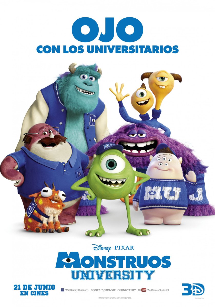Happy 12th Anniversary to Monsters University! 🥳🎉

#MonstersUniversity #SkywalkerSound #MonstersInc #Disney #Pixar