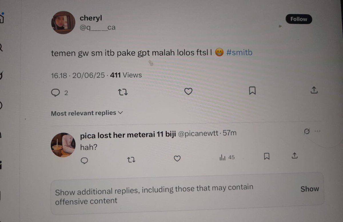 kucingorendiff's tweet image. lmao #smitb