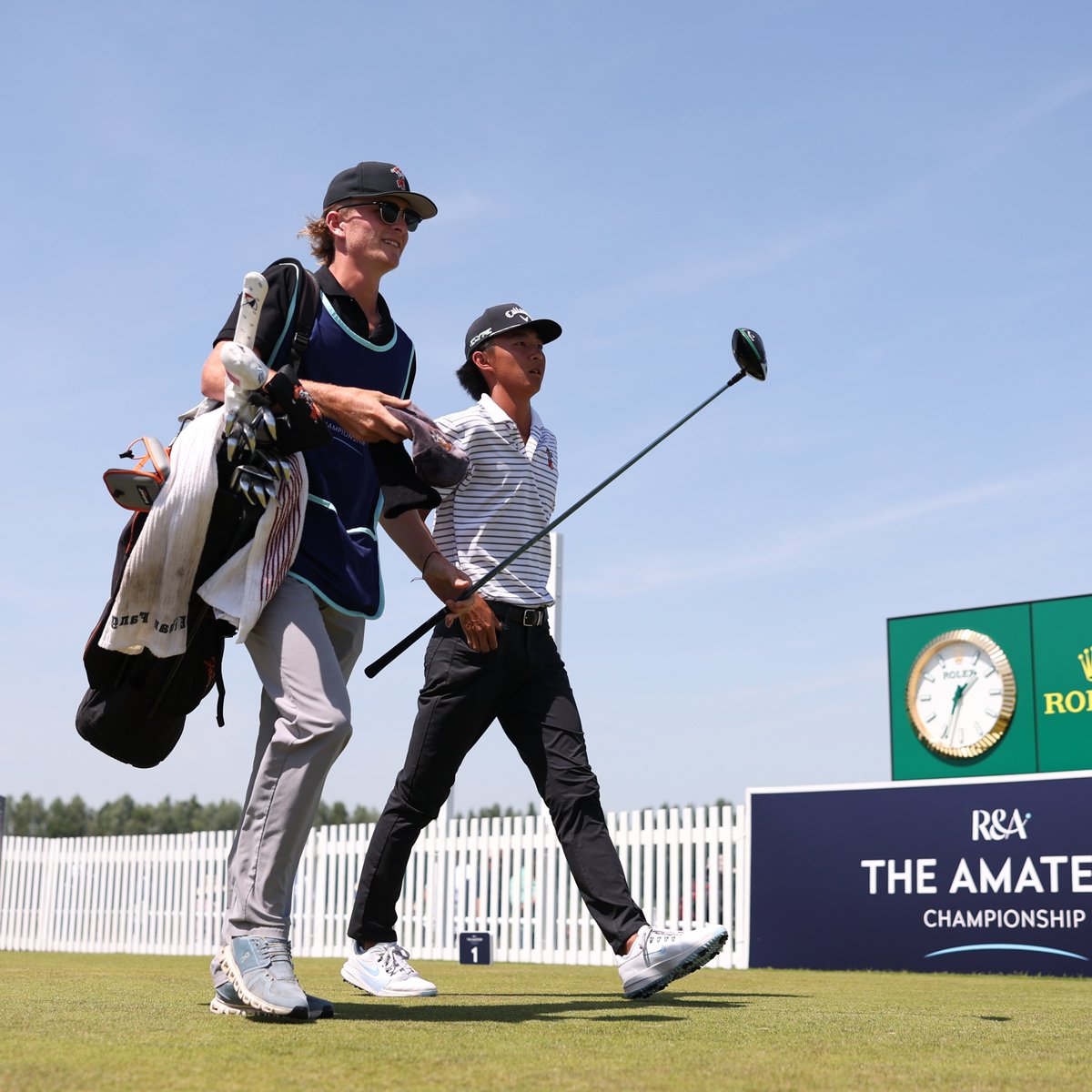 We're live this afternoon for the Final of The 130th Amateur Championship at Royal St George's 🏌️‍♂️

Watch here 👉go.randa.org/TheAmateurCham…