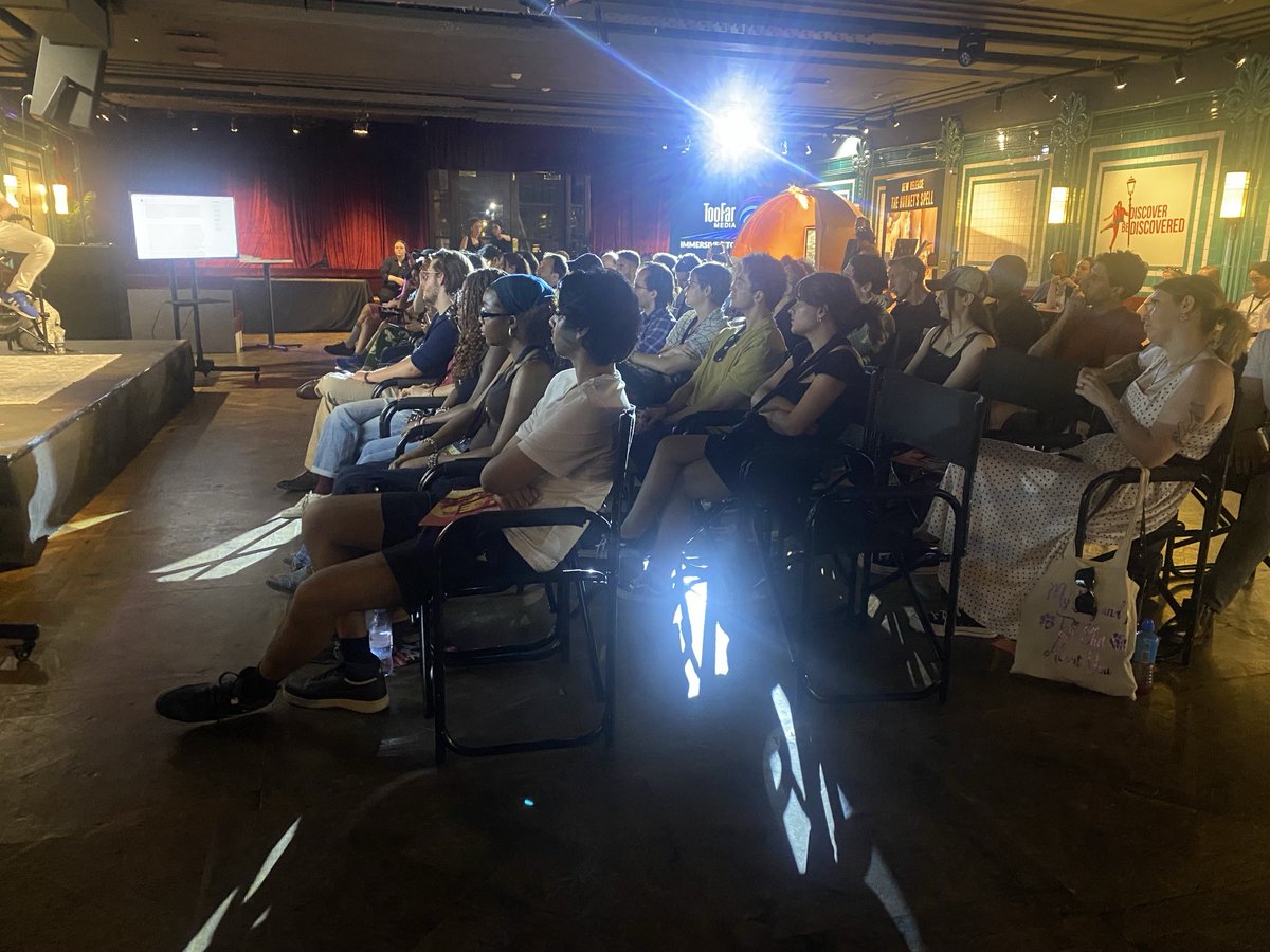 Super cool ⁦<a href="/CanonUKandIE/">Canon UK and Ireland</a>⁩ Lounge #Raindance2025