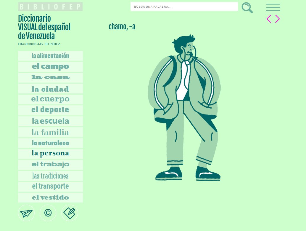 El «Diccionario visual del español de Venezuela», elaborado por el secretario general de la ASALE, <a href="/fcojavierperezh/">Francisco Javier Pérez</a>, y avalado por la <a href="/AVeLengua/">AVeLengua</a>, pretende despertar la curiosidad de los más pequeños por el saber, las letras y la lengua.

Consúltelo: ow.ly/jFg650Omsf9.