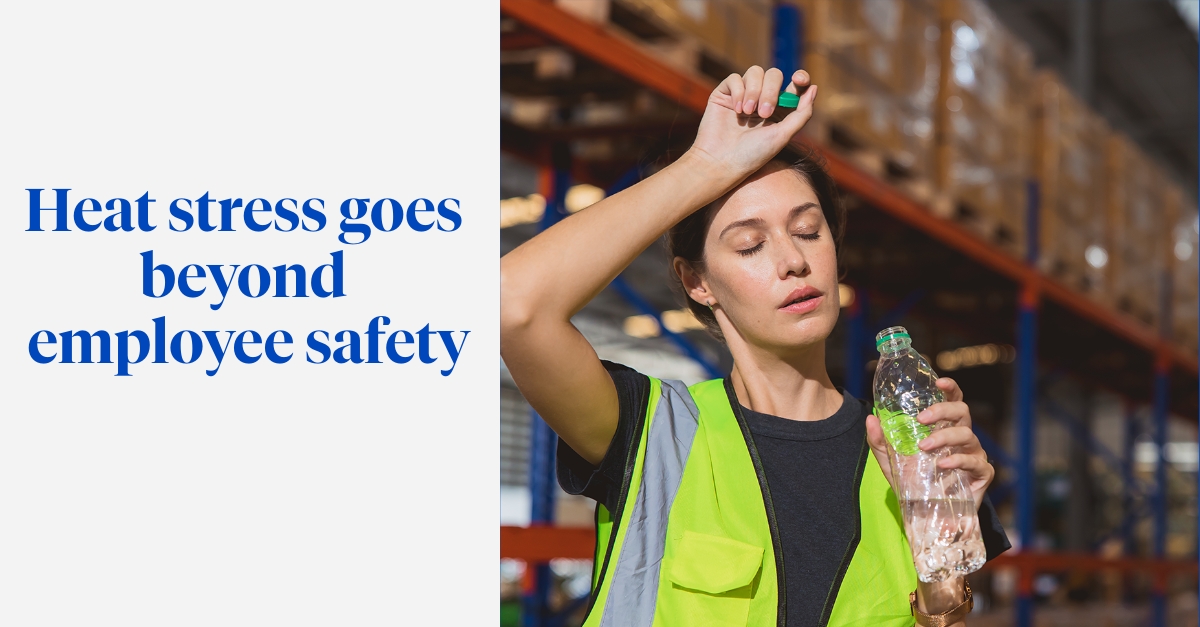 Overheating can lead to serious health conditions and pose risks to workers, even to those who are acclimated to the heat. Temperatures will be climbing soon, which means now is the time to plan to keep workers safe from hot conditions. mylosscontrolservices.com/learning-cente…