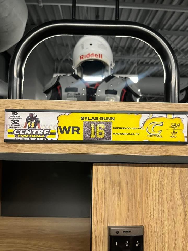 SylasGunn's tweet image. Had a great visit at Centre College!  Thankyou Coach Peach, @CoachSimmons_CC, @CoachAndyFrye and the rest of the staff for having me.