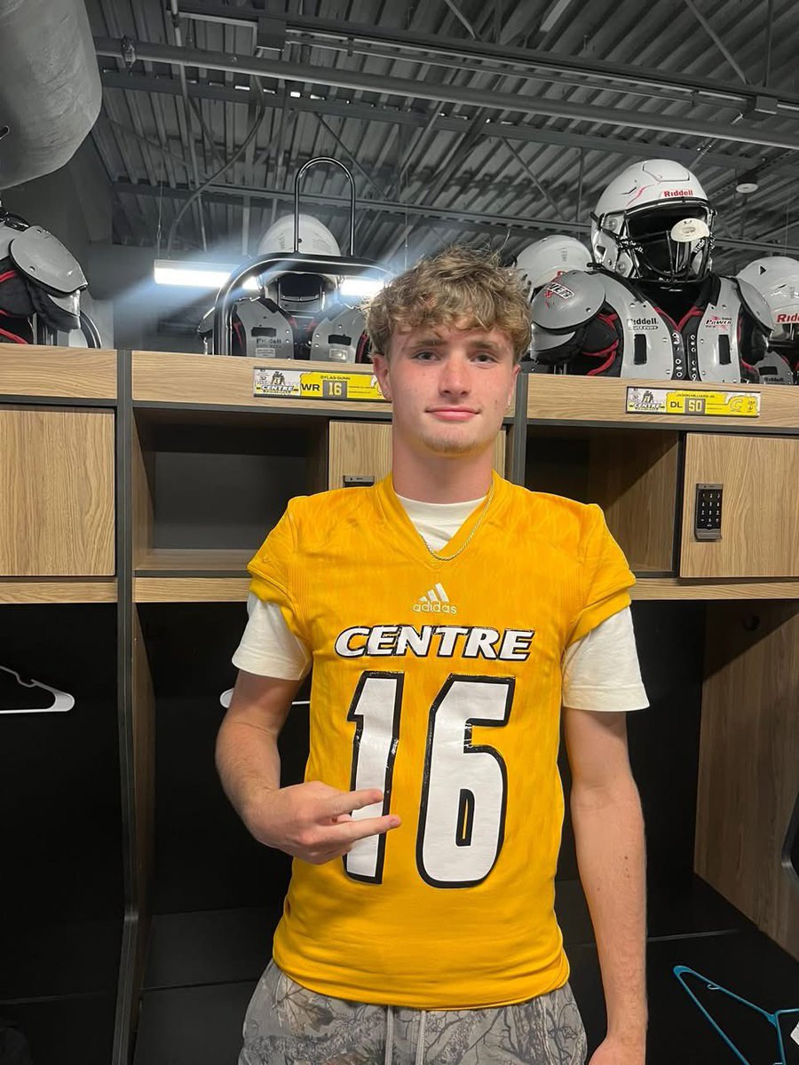 SylasGunn's tweet image. Had a great visit at Centre College!  Thankyou Coach Peach, @CoachSimmons_CC, @CoachAndyFrye and the rest of the staff for having me.