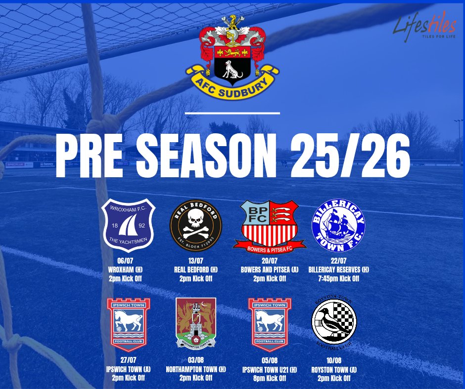 Pre season for both the Men's and <a href="/AFCSudburyWomen/">AFC Sudbury Women</a> first teams! 💛💙🩷