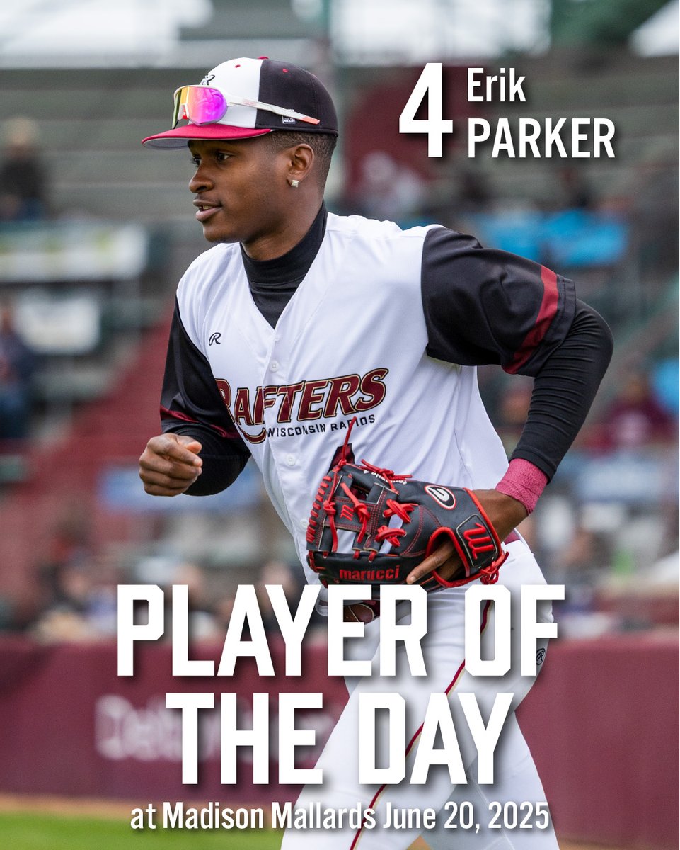Brent Gallegos and Kameron Douglas are today’s Relief Pitchers of Game 1 and Game 2! 

Erik Parker is your Player of the Day with 4 hits and 5 RBI across both games.