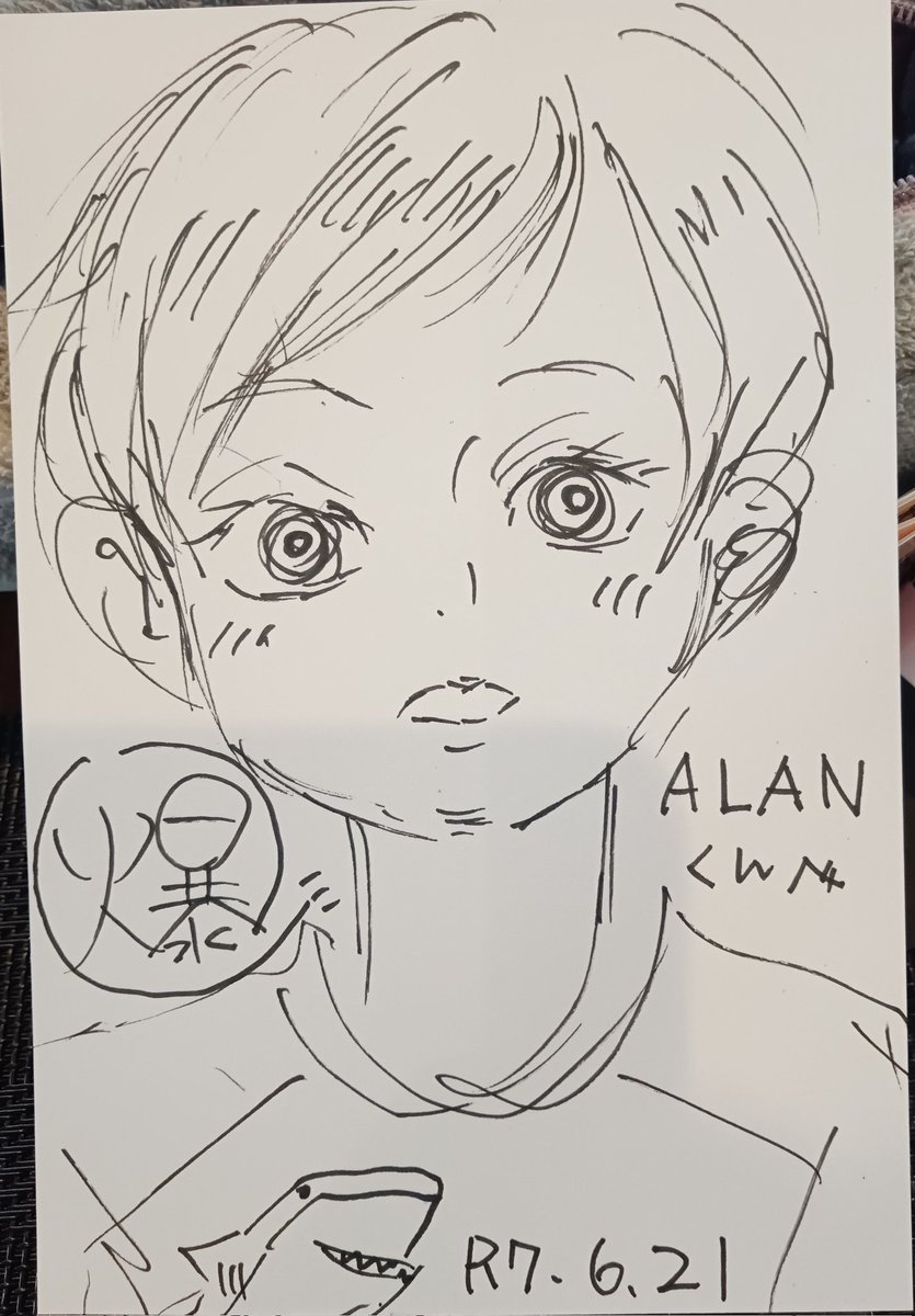 anarogu_kaito's tweet photo. 今日はありがとうございました〜🌻liveplaceConnectで描いた
似顔絵パート1✨
#keiji #SPAMACO #CoryFender
#似顔絵屋爆 #liveplaceConnect
#アコギ弾き語り
#アコースティックライブ
#アナログイラスト #似顔絵
#線画似顔絵 #コピック似顔絵 https://t.co/JRcOHgztp4