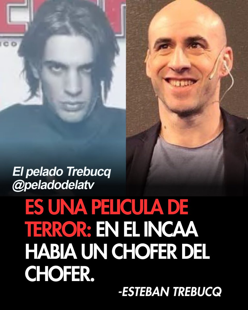 👻DE TERROR☠️

En el INCAA que le gustaba a Echarri había choferes para los choferes 🤬🤬
