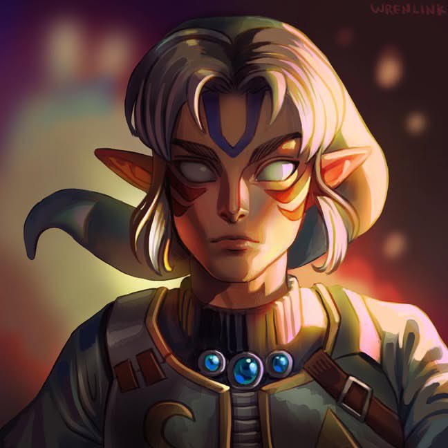 Fierce Deity Link 🌒🌞🌘 #LegendOfZelda #majorasmask #ipadart #procreateapp