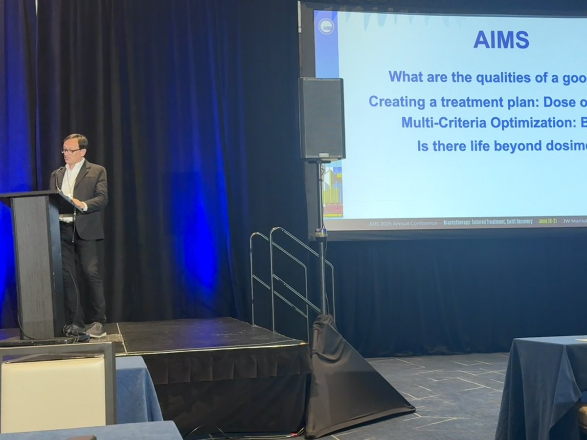 Medical attending <a href="/BQuinn_MDPhD/">Bridget Quinn</a> and medical physics attending <a href="/TodorDorin/">Dorin Todor</a> presented at #ABSBrachy25 on breast brachytherapy dosimetry, optimization, and how to start breast brachy within an existing HDR program. #ThisIsBrachytherapy