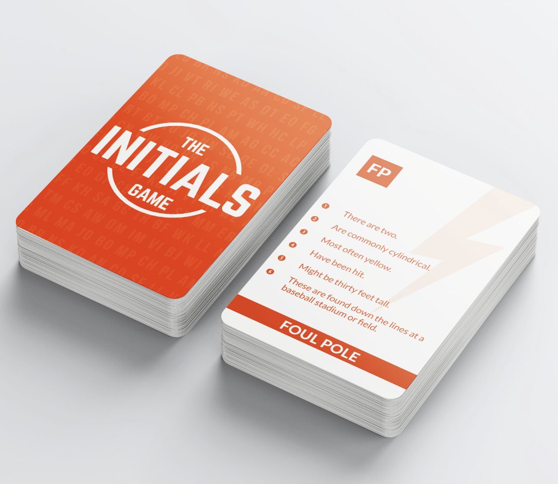 The Initials Game (@initialsgame) on Twitter photo Versions 4 and 6 of <a href="/InitialsGame/">The Initials Game</a> are in stock and available now. Get it for the cabin.
GET THEM HERE: InitialsGame.com Versions 4 and 6 of <a href="/InitialsGame/">The Initials Game</a> are in stock and available now. Get it for the cabin.
GET THEM HERE: InitialsGame.com
