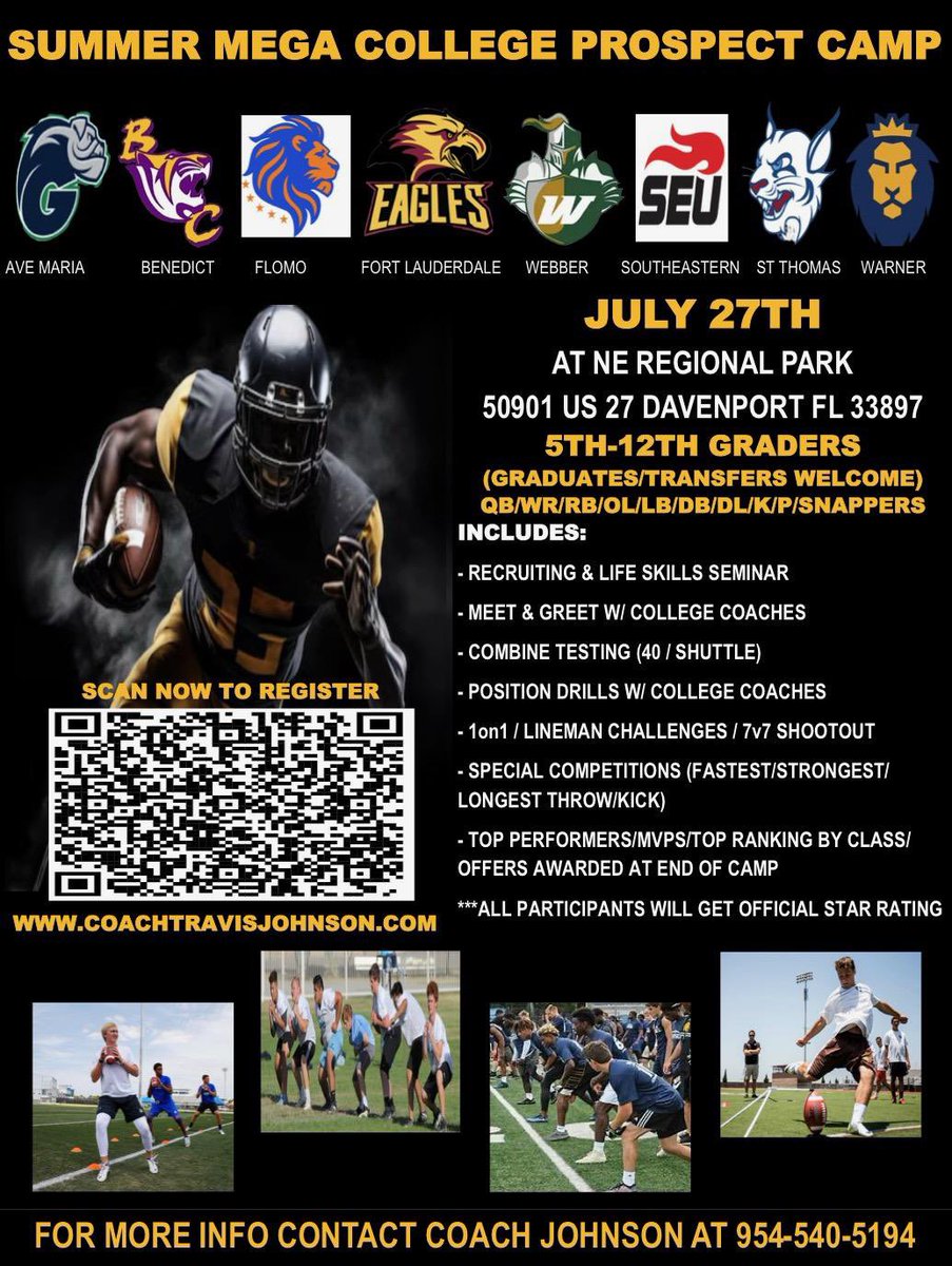 Dm if you are interested in getting exposure, and I mean national recognition. 
These showcases are worth more than you can imagine. This is the start to your future and the ones who can mentor you for the future are all right there to mentor, offer, and provide hands on coaching