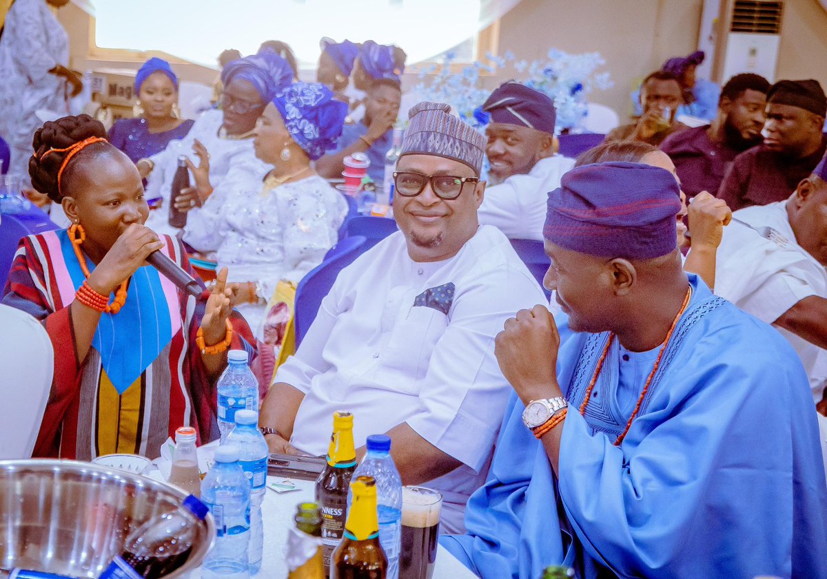akinalabi's tweet image. Yesterday in Ibadan, I joined Hon. Gboyega Nasir Isiaka (GNI), the distinguished member representing Egbado North/Imeko-Afon Federal Constituency, to celebrate the life and legacy of his late father-in-law, Alhaji Wahab Adebayo Muibi, who passed away on May 3, 2025—just a few…