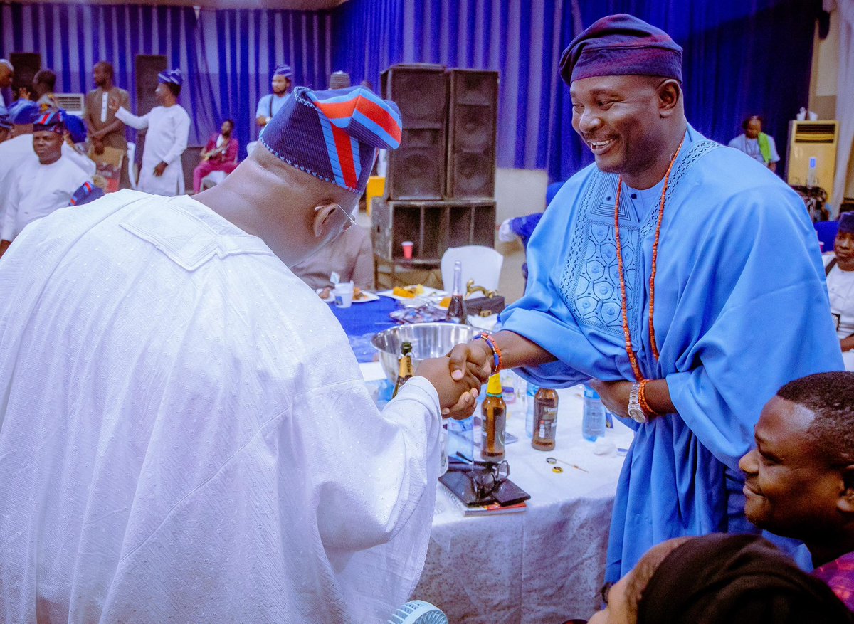 akinalabi's tweet image. Yesterday in Ibadan, I joined Hon. Gboyega Nasir Isiaka (GNI), the distinguished member representing Egbado North/Imeko-Afon Federal Constituency, to celebrate the life and legacy of his late father-in-law, Alhaji Wahab Adebayo Muibi, who passed away on May 3, 2025—just a few…