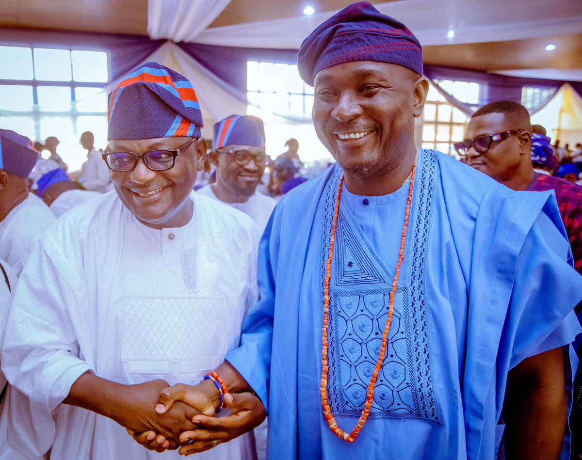 akinalabi's tweet image. Yesterday in Ibadan, I joined Hon. Gboyega Nasir Isiaka (GNI), the distinguished member representing Egbado North/Imeko-Afon Federal Constituency, to celebrate the life and legacy of his late father-in-law, Alhaji Wahab Adebayo Muibi, who passed away on May 3, 2025—just a few…