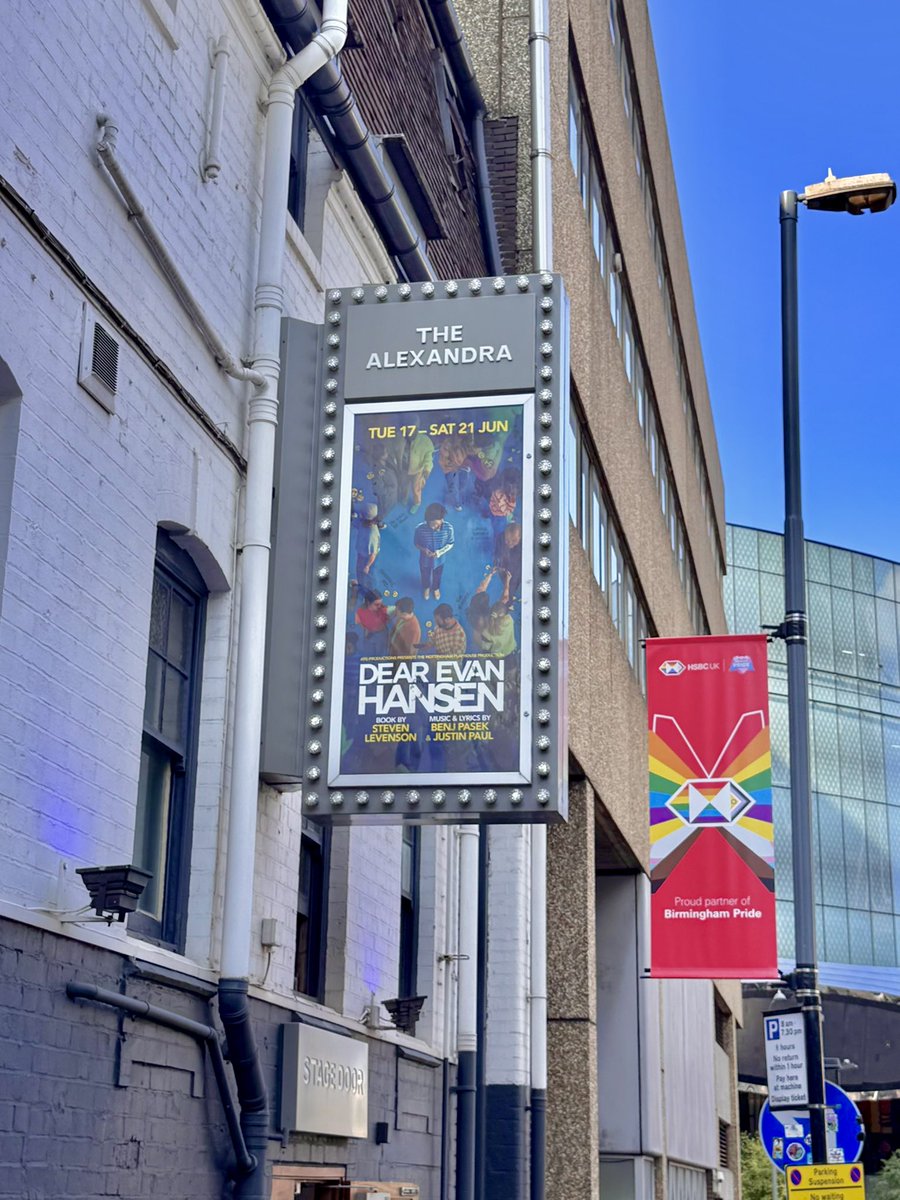 I have been to see <a href="/dehuktour/">Dear Evan Hansen</a> at <a href="/thealexbham/">The Alexandra</a> and wow, what a great show. There’s still an evening performance in Birmingham before it continues with the tour - book tickets now, you won’t regret it! #dearevanhansen