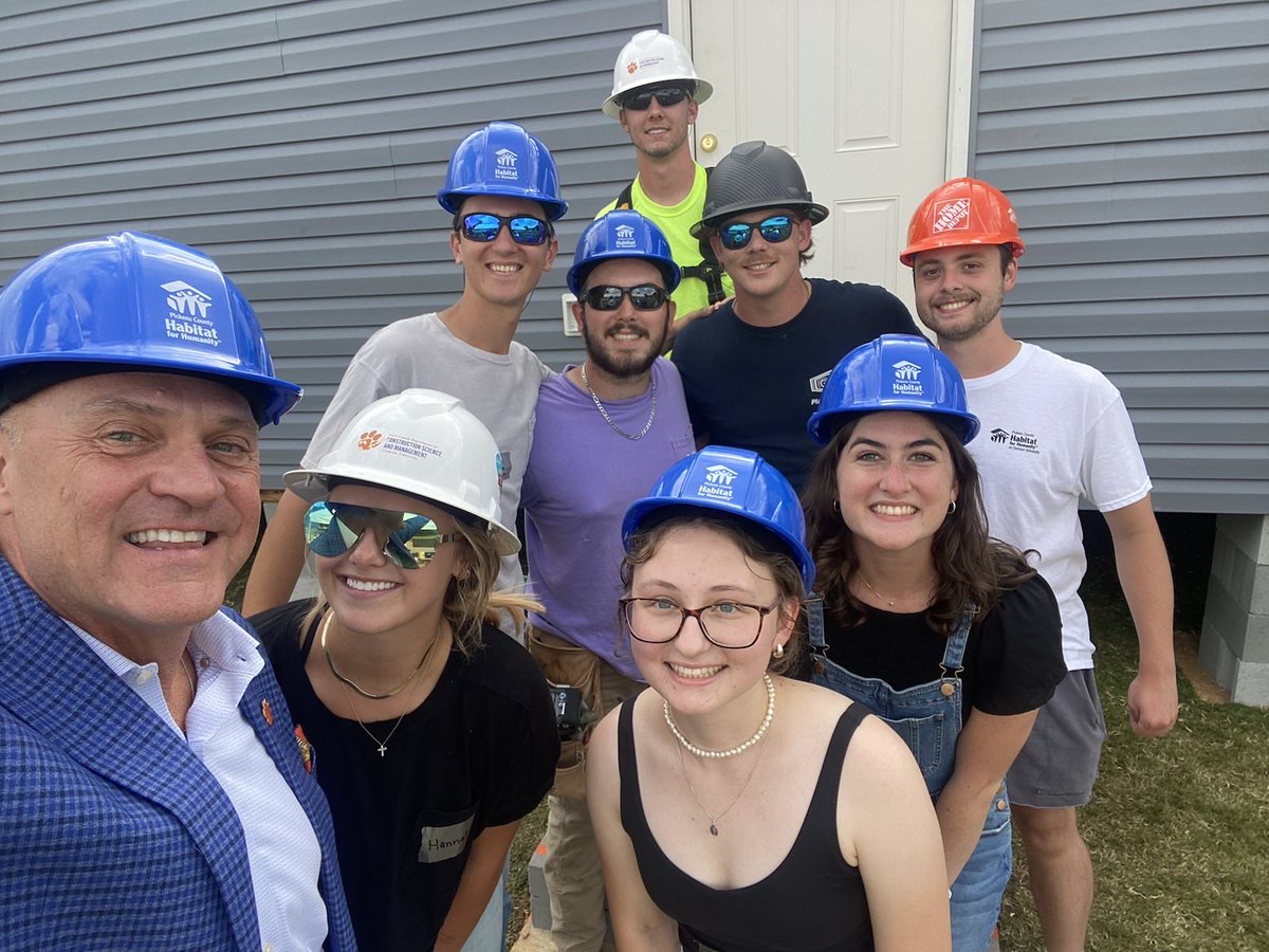 ClemsonPrez's tweet image. It’s National Selfie Day, and I had to share a few of my favorites!