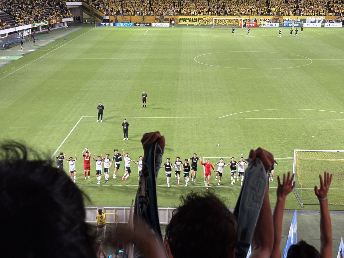 Uni_Tanitsuna's tweet image. #千葉磐田
耐え切って千葉を叩けたのはデカい！