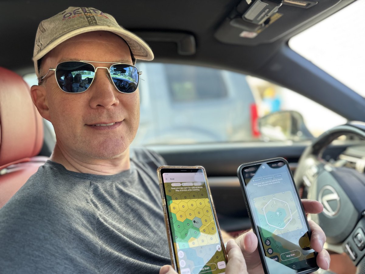 Jeff_R_DELTA's tweet image. Scanning with my wife in western New York. All 10 point hexes out here, but it’s a gorgeous area. 🤓
#ScanSaturday