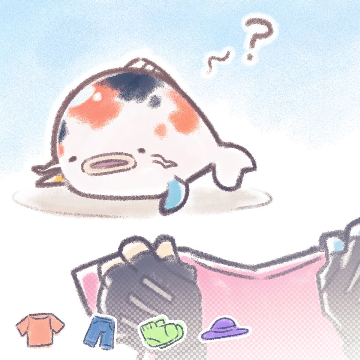 🎏A joyous &amp; impending full rotation around the sun for our favorite ronin of Guild Tempus! Some koiminals cobbled together a puniko dress up game for Shinri and kois to play! #JosuijiArt
Game in replies⤵️
--
Please share your wacky wardrobes to
#DressedToImPsishress