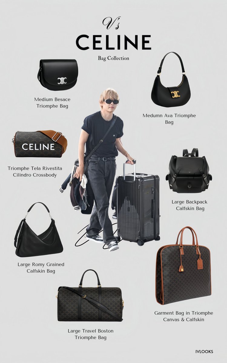 IVLOOKS's tweet photo. CELINE Bag Collection https://t.co/wRLw9drz6N