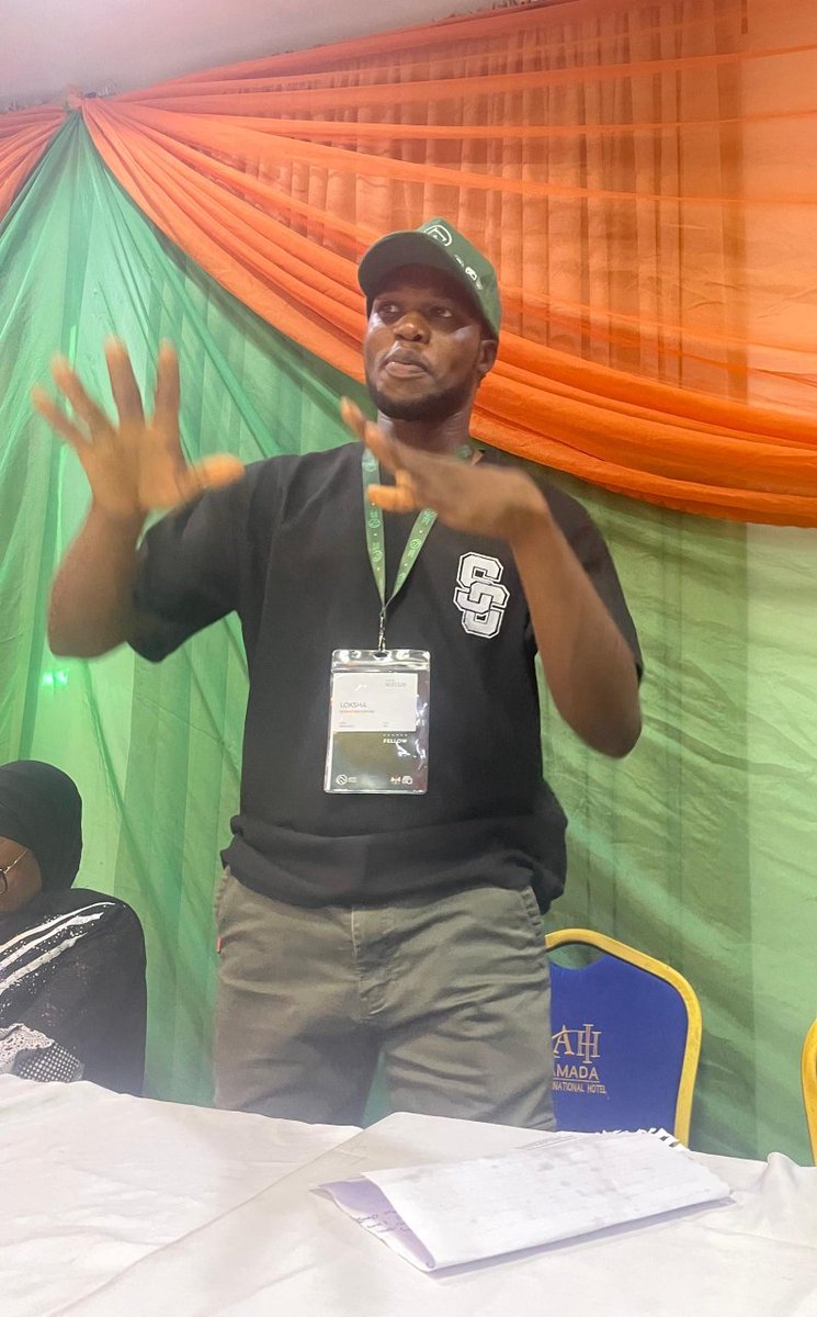 LokshaEmmanuel's tweet photo. Loksha Emmanuel Mshelia representative of Biu LGA Borno (NHF) This fellowship is more than just a program; it’s an opportunity to grow, learn, and make a genuine difference. THANKS to @officialABAT @muhammadpate @MuntaqaSadiq @healthfellowsng @swapgov 
#HealthFellowsShowOfHands https://t.co/m2PM6yrlLz