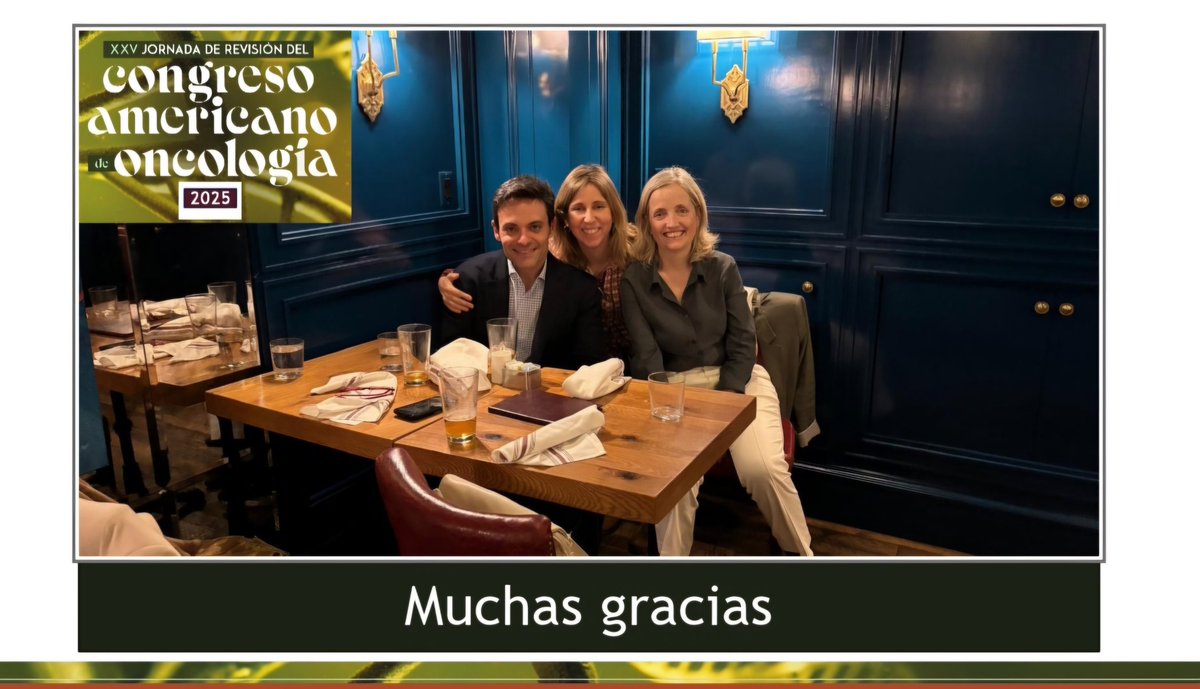 Thank you #postcao2025 for giving me again the opportunity to present my best of #ASCO25 in #digestivenocolorectal in MAD and BCN. We have had a plenary again and potential new SoC!