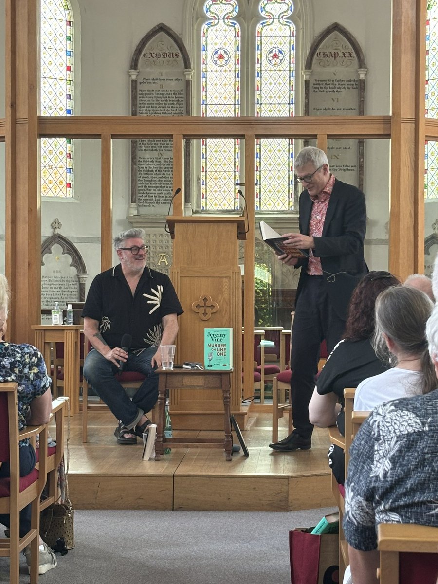 Has digital killed crime fiction? 

Great conversation for how phones have ruined plots/alibis. Can we get away with murder? 

<a href="/theJeremyVine/">Jeremy Vine | Here, on Tiktok, Insta & Facebook</a> <a href="/winstoneSid/">Winstone Books ... one of Devon's best!</a>